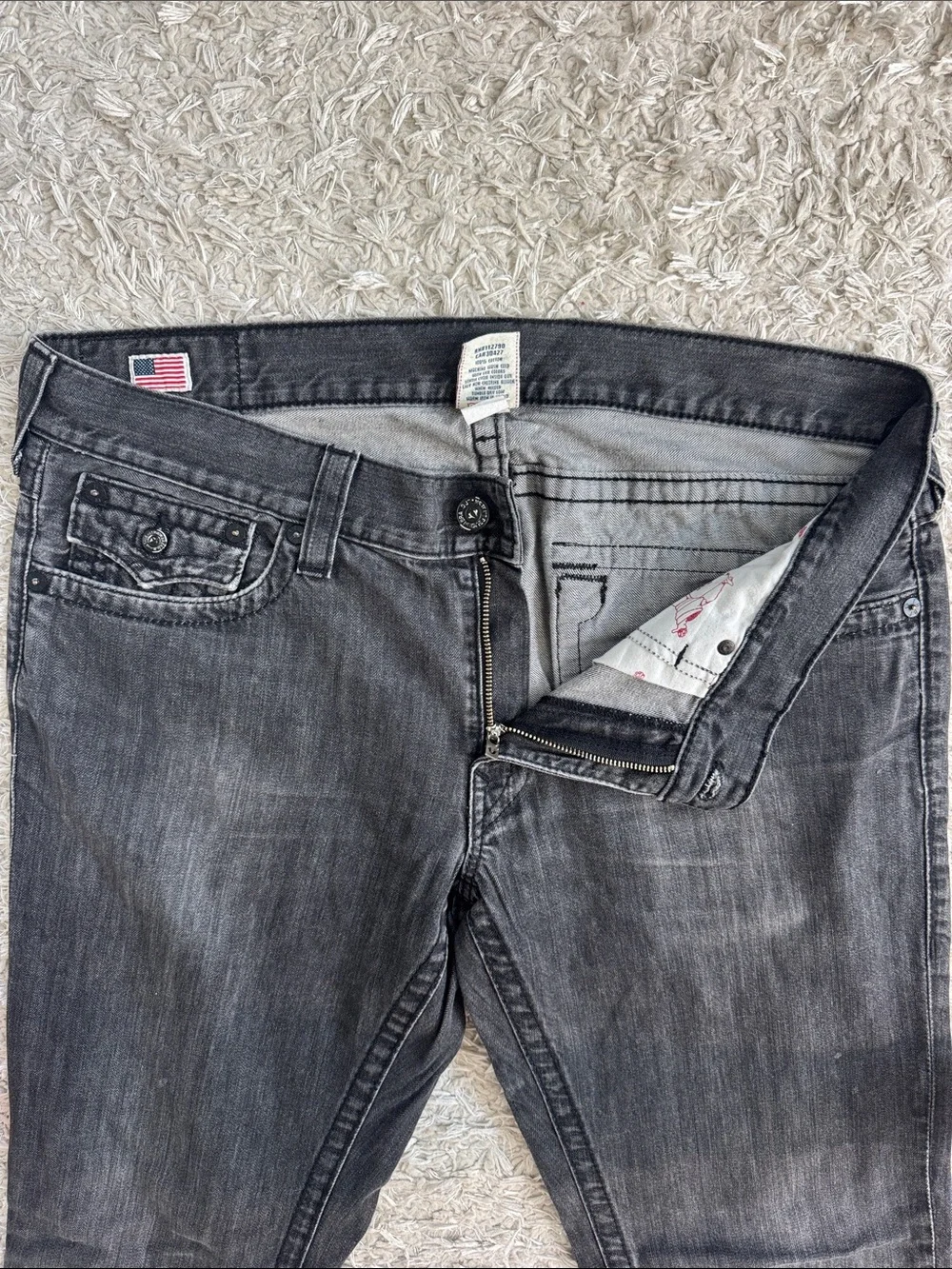 True Religion denim charcoal